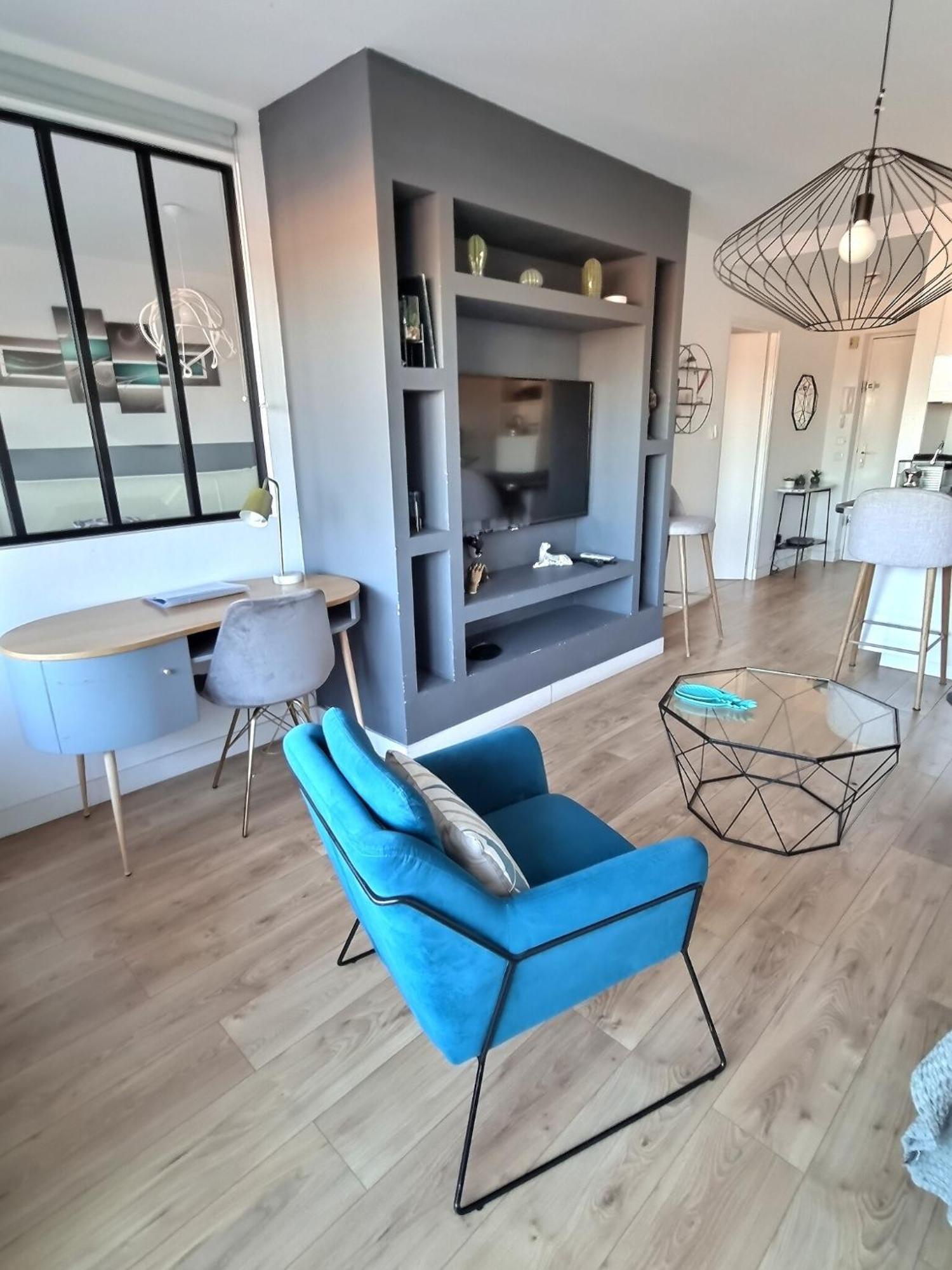 Appartement T2 Prado Chanot Plage 马赛 外观 照片